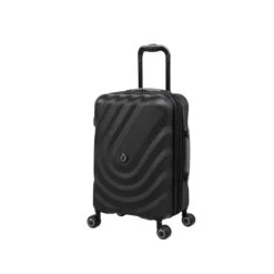 Eco-Pulse - 3pc Set (Black) -IT Luggage Store 61607 US16 3013E08BlackS001SSFrontpanel18