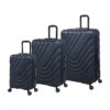 Eco-Pulse - 3pc Set (Navy) 2 Eco-Pulse - 3pc Set (Navy) -IT Luggage Store 61607 US16 3013E08DarkdenimS146SSFrontpanel