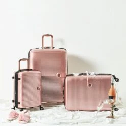 IT Luggage Helixian - Cabin (Metallic Rose Gold) 16 IT Luggage Helixian - Cabin (Metallic Rose Gold) -IT Luggage Store 9 81a8348f 4583 4f52 a7f0 54407860c3be