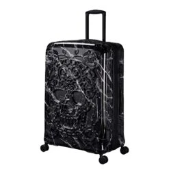 IT Luggage Candy Calavera - 4pc Set (Black Marble) -IT Luggage Store CandyCalavera16 2918ALargeCasefront side