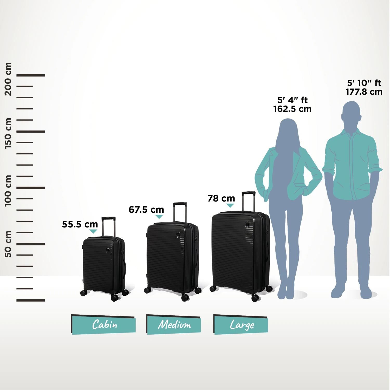 IT Luggage Spontaneous - Cabin (Black) 15 IT Luggage Spontaneous - Cabin (Black) - Image 13